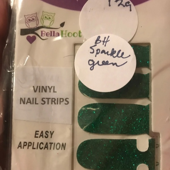 St patricks day shamrock nail strips pick 2 sets - Picture 4 of 13